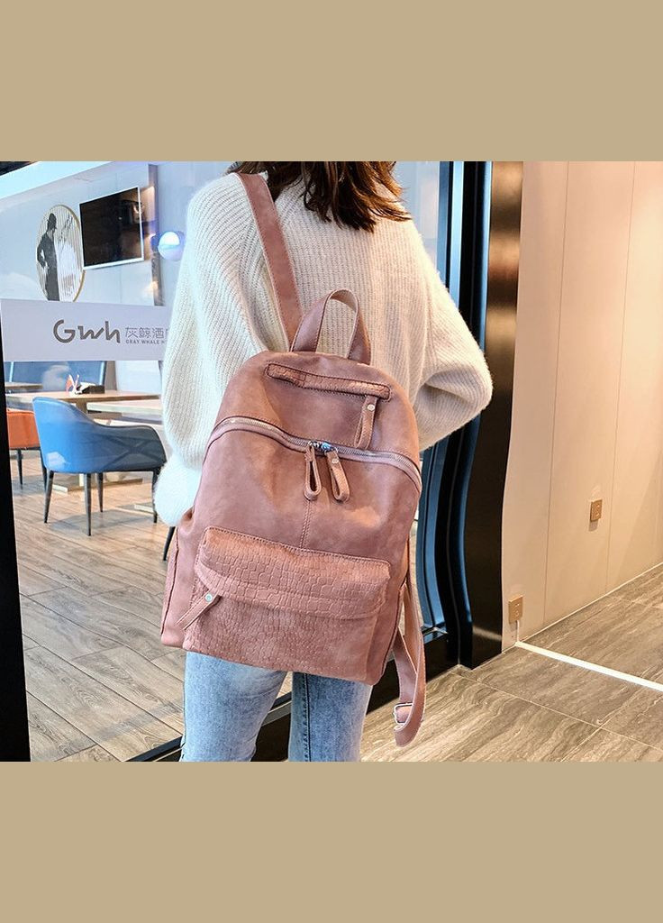 Женский городской рюкзак рептилия No Brand (334730785)