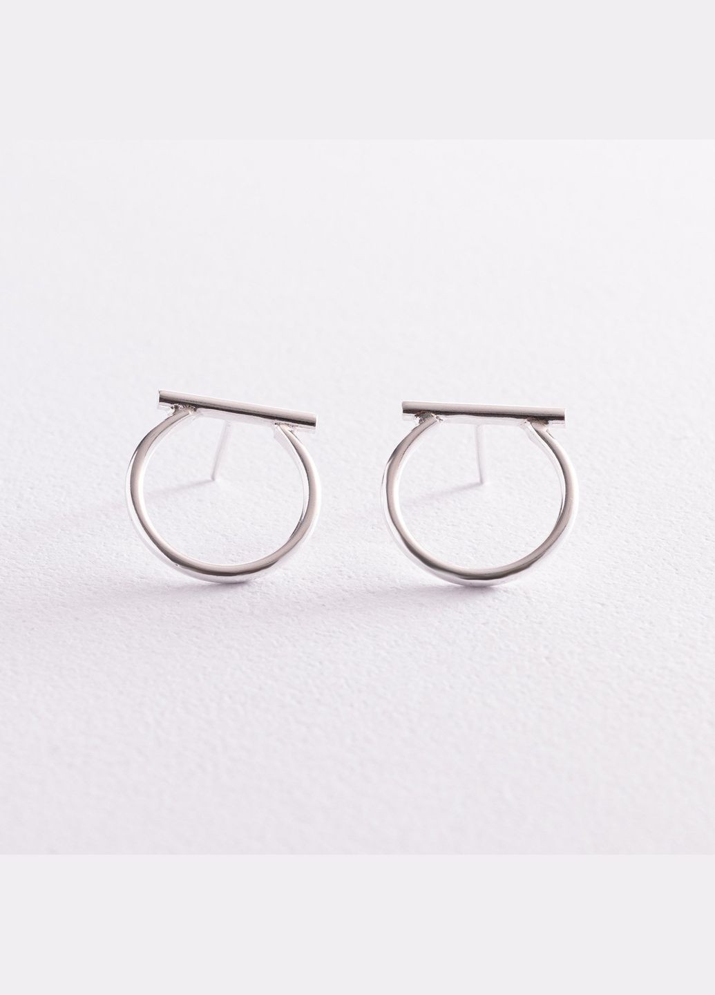 Срібні сережки - підвіски Амелі 123189 Oniks (264023911)