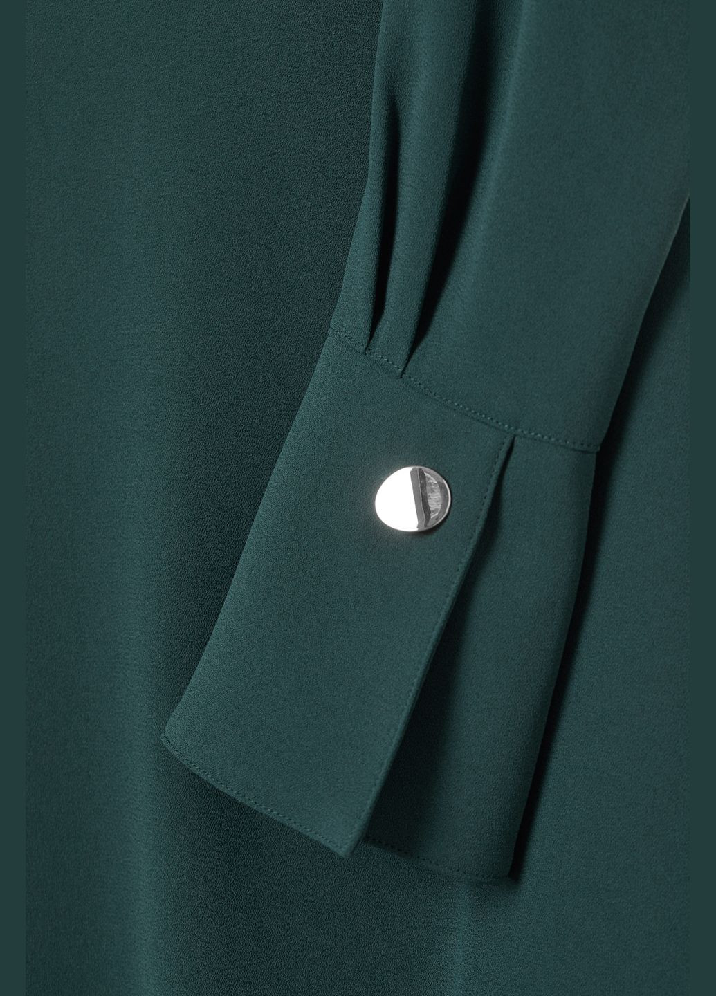 Темно-зеленое платье H&M