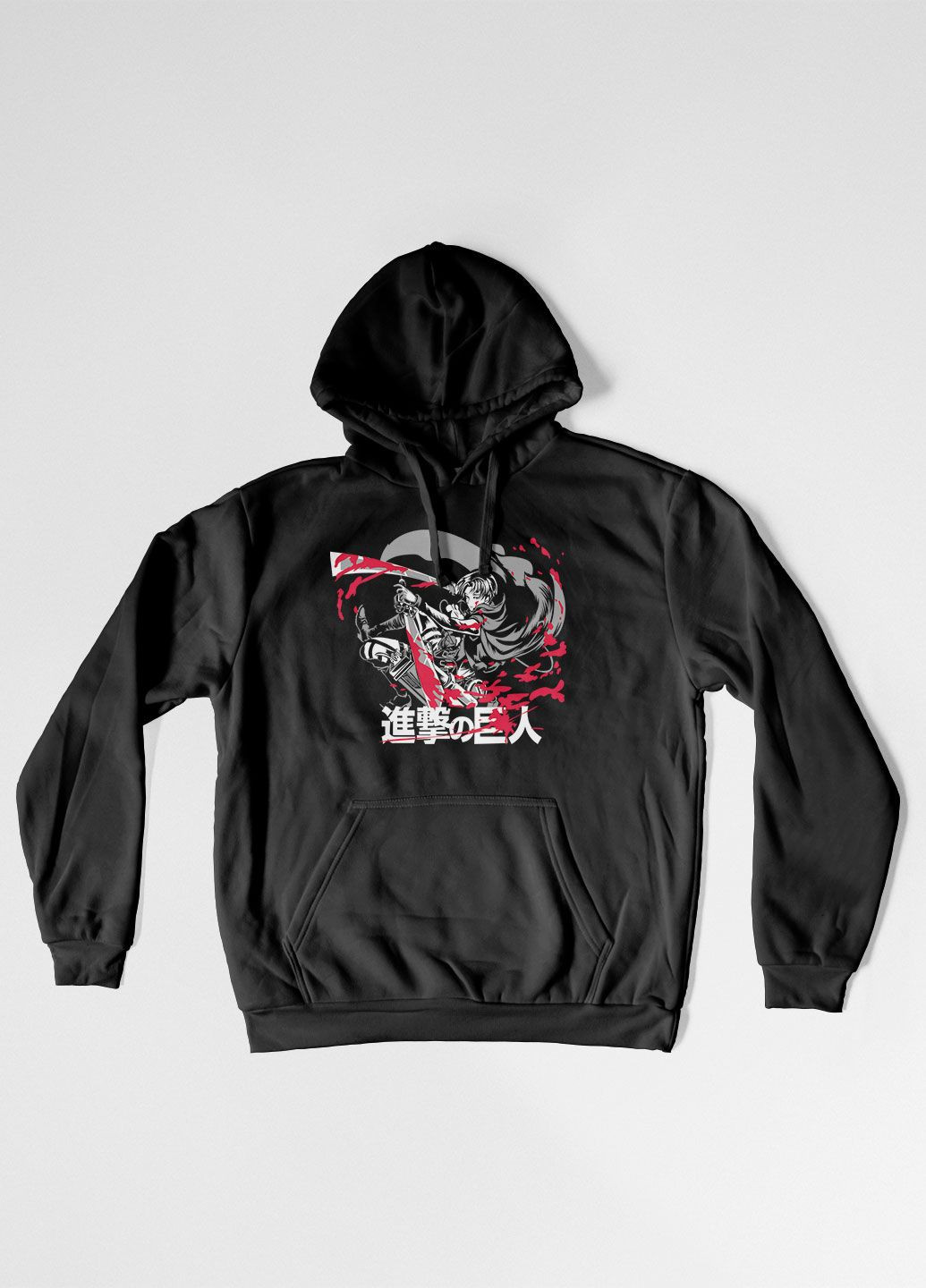 Худі з аніме принтом Атака Титанів/Леві Аккерман (500000006) Modno (276965255)