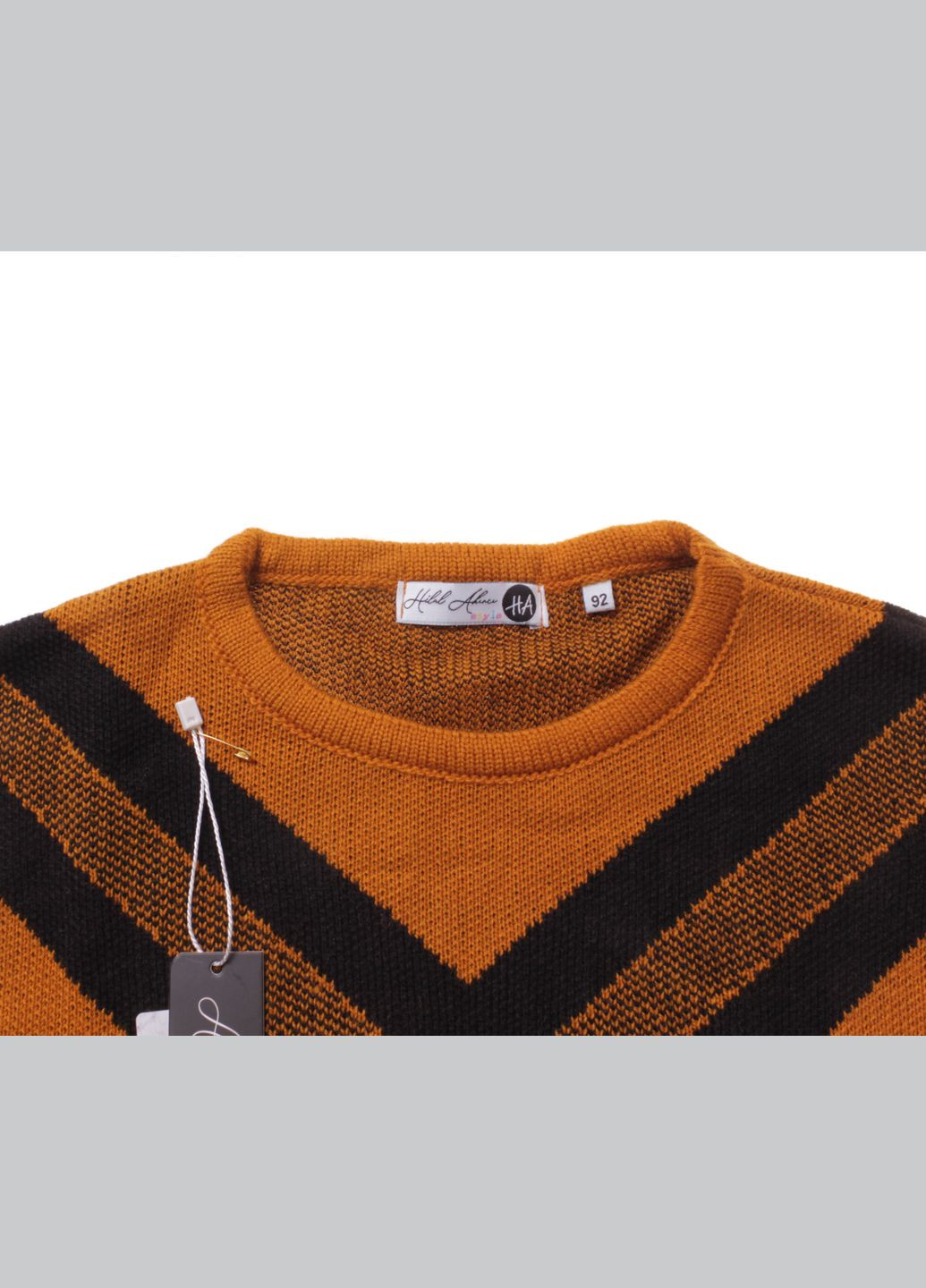 Туника Вязаная 290 Горчичный HA (306716030)