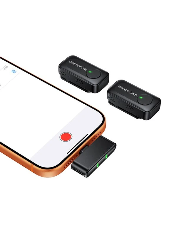 Беспроводная микрофонная система Lemai wireless microphone Type-C (6941991127038) Borofone BFK17 (385877445)
