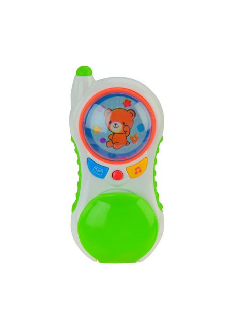 Музыкальный телефон Веселые разговоры зеленый (PL-721-46/2) Країна іграшок (370264504)