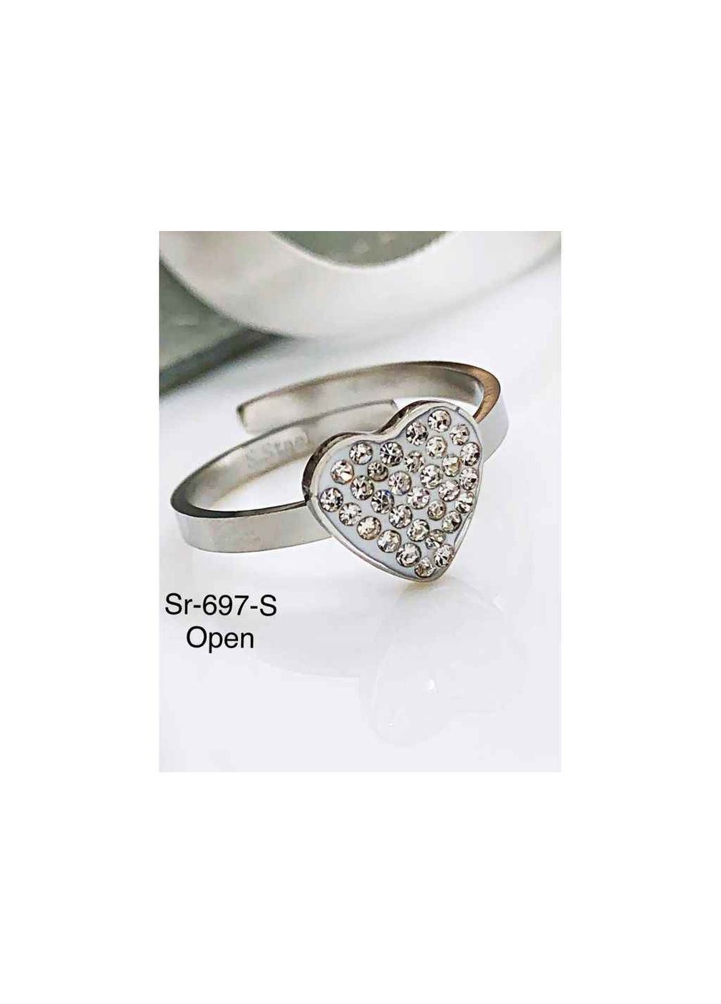 Каблучка Stainlees Steel 697-S р. Stainless Steel (346393556)