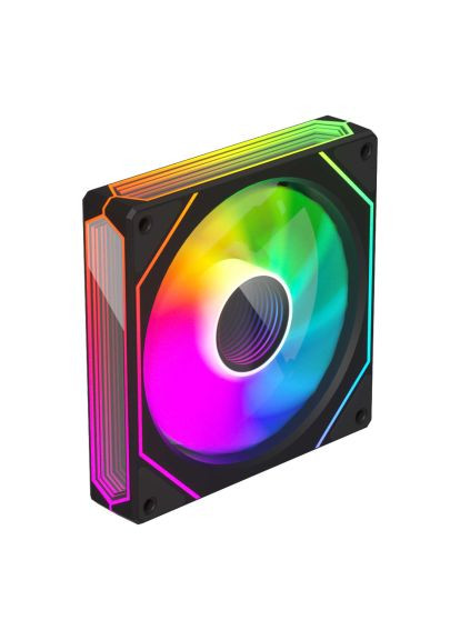 Кулер до корпусу PRISM 6 Pro ARGB Black Reverse Zezzio PRISM 6 Pro ARGB Black Reverse (370020105)