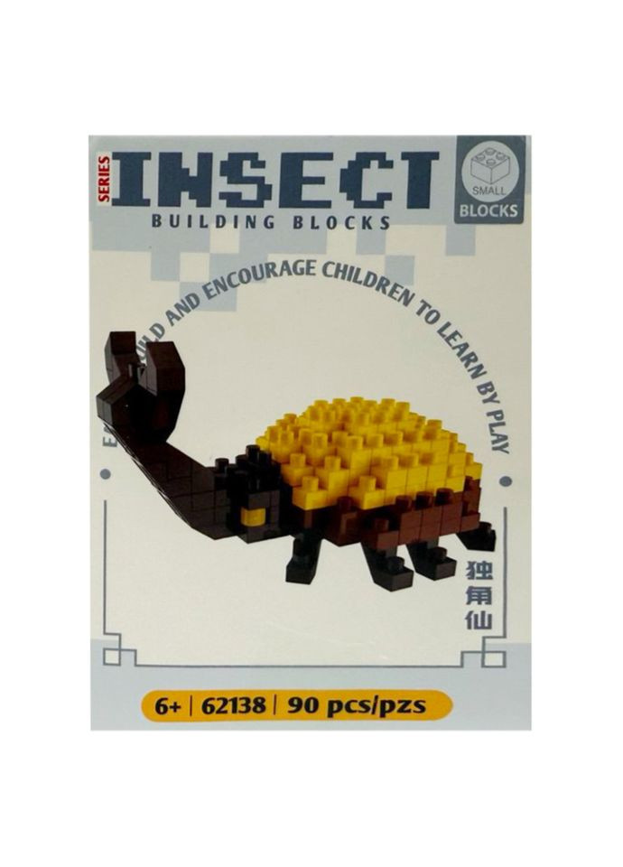 Детский конструктор "Насекомые" A62138, 90 деталей Bambi (365310124)