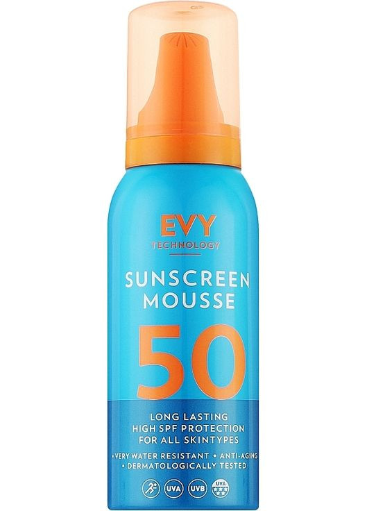 Солнцезащитный мусс - EVY Technology Sunscreen Mousse SPF50*100ml (1496586-34220310) Evy Baby (368635762)