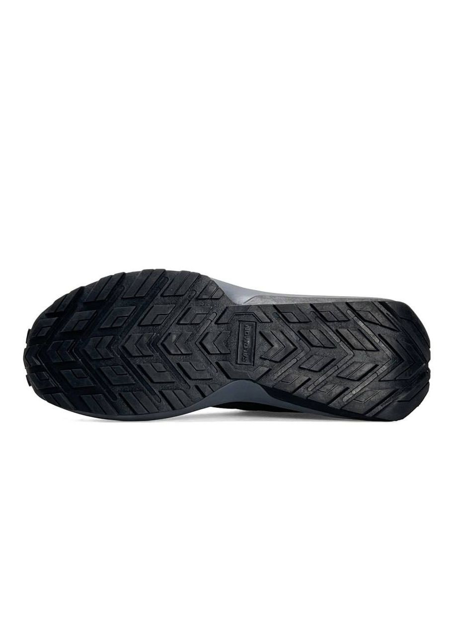 Серые демисезонные кроссовки мужские salomon odyssey elmt advanced gtx dark grey black No Brand Odyssey ELMT Advanced Dark Grey Black