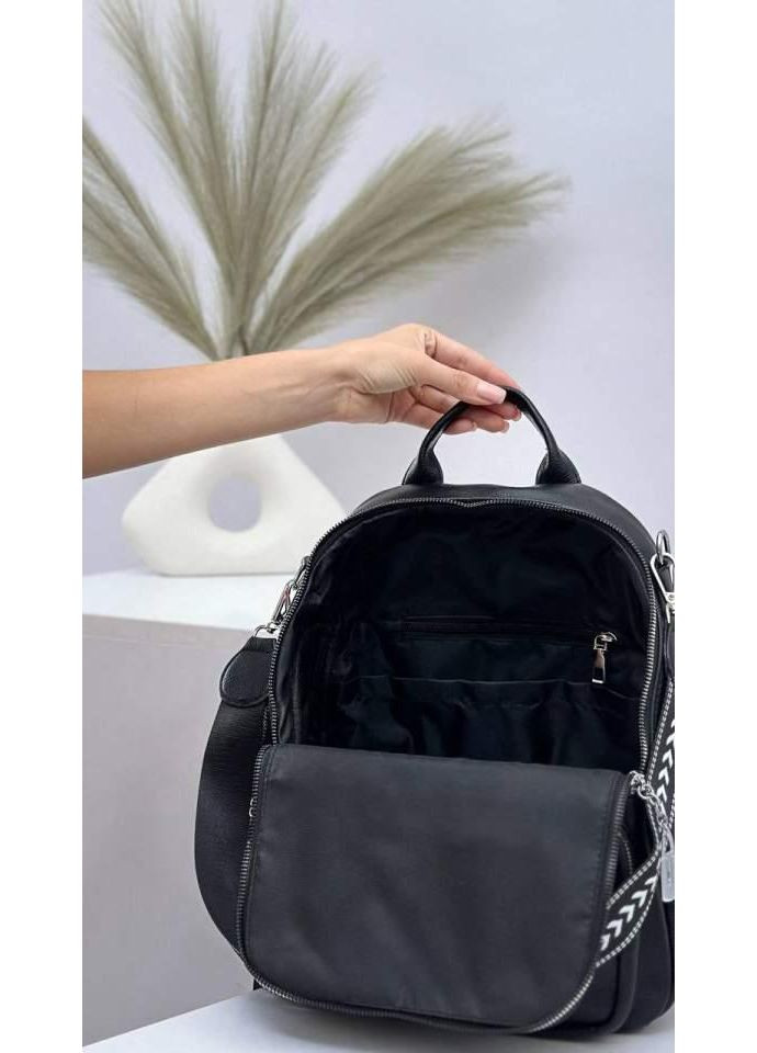 Рюкзак женский черный No Brand Рюкзак для міста (352201590)