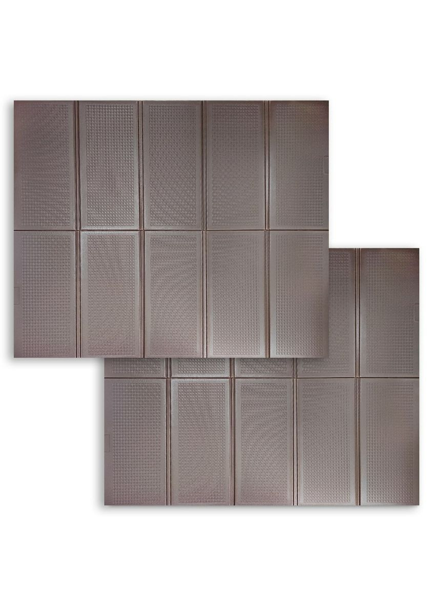 Детский складной термоковрик однотонный 2000*1500*10мм Коричневый (298) SW-00001189 No Brand (328578087)