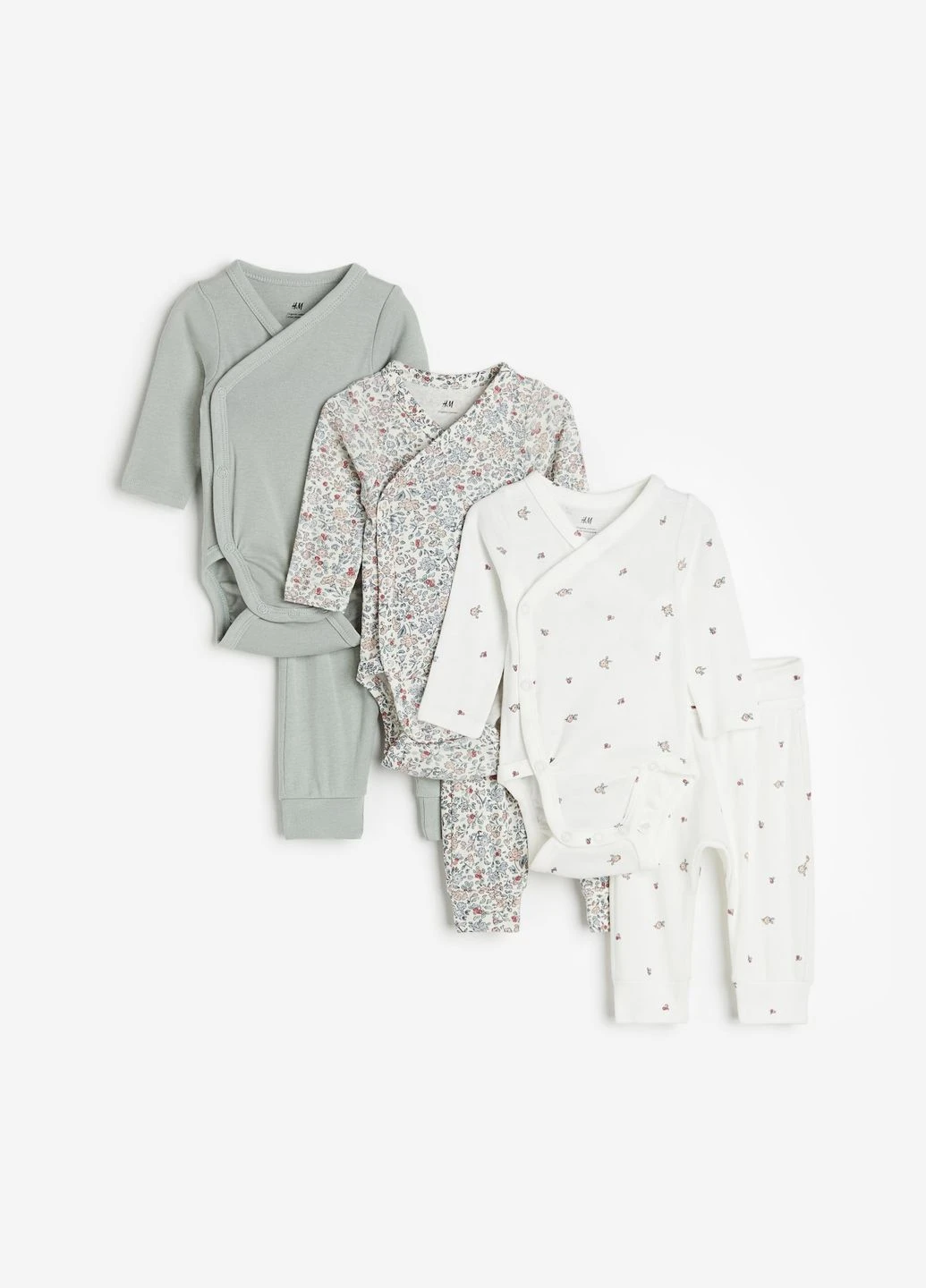 Белые брюки H&M