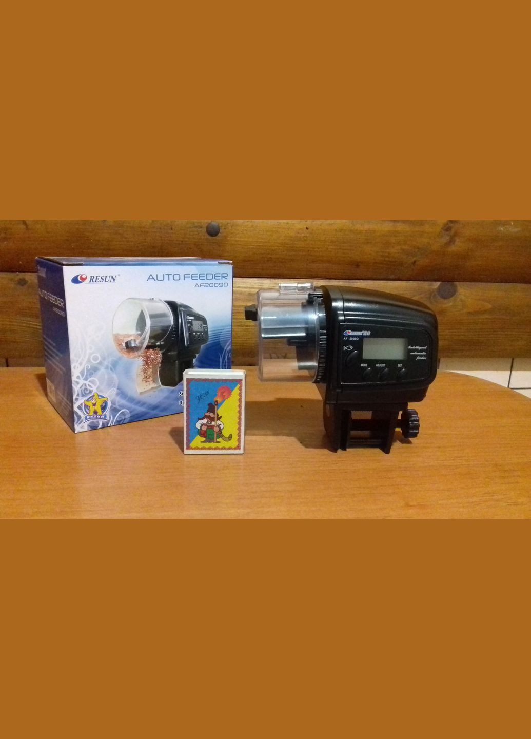 Автоматична годівниця AF-2009D для риб на батарейках Ресан Resun (278308541)
