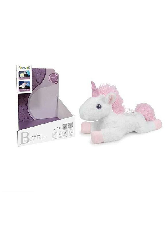 Нічник FM 666-48 (24) "Одноріжка", проєктор зоряного неба, знімний блок, мелодії, заводний механізм, в коробці China 175412 (367854062)