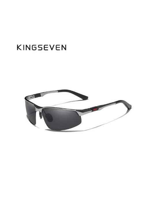 Чоловічі сонцезахисні окуляри для водіїв Спорт з поляризованими лінзами N9121 DESIGN Сірий No Brand (307084804)