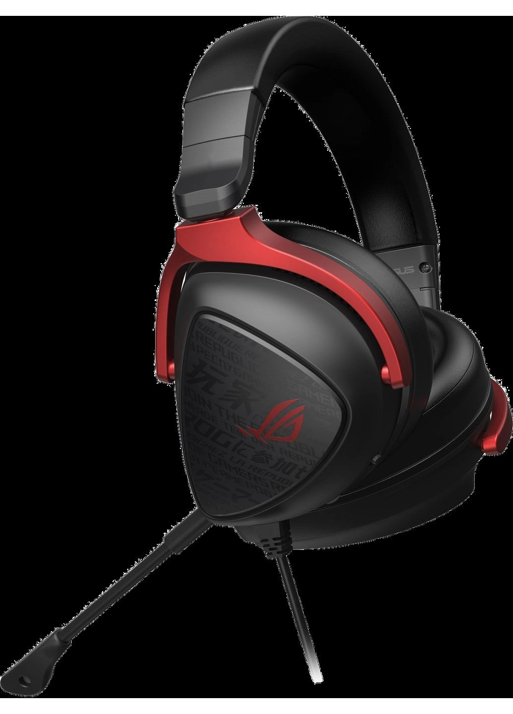 Навушники ігрові Rog Delta S Core PS5 Black/Red (90YH03JC-B1UA00) Asus (360427562)