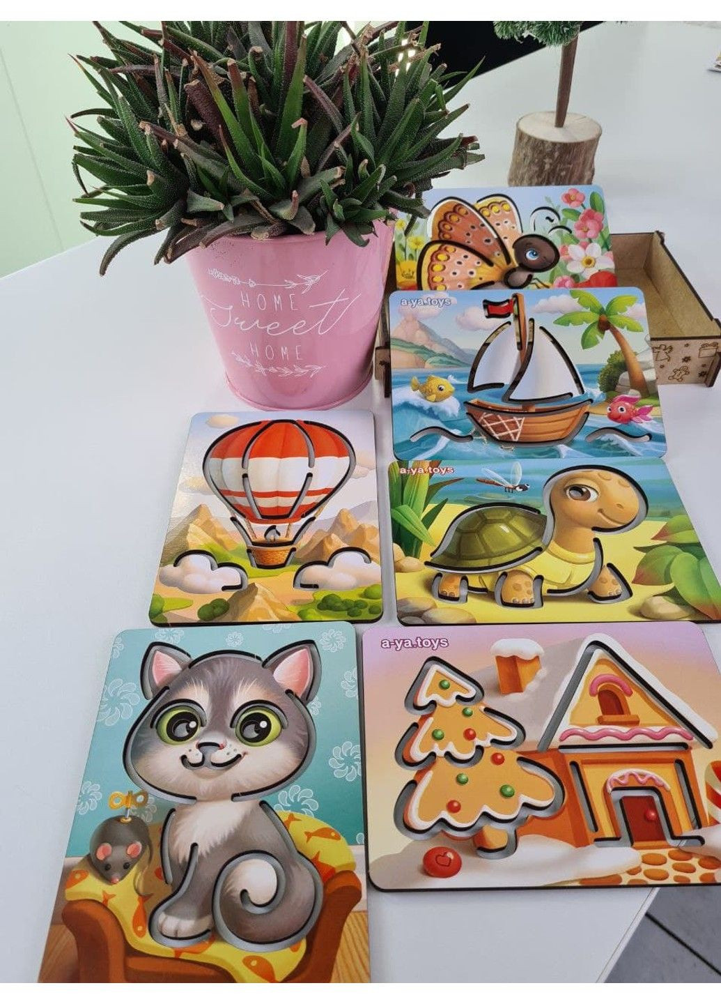 Трафареты большие 6 шт ПСФ 095 Ubumblebees (297129435)