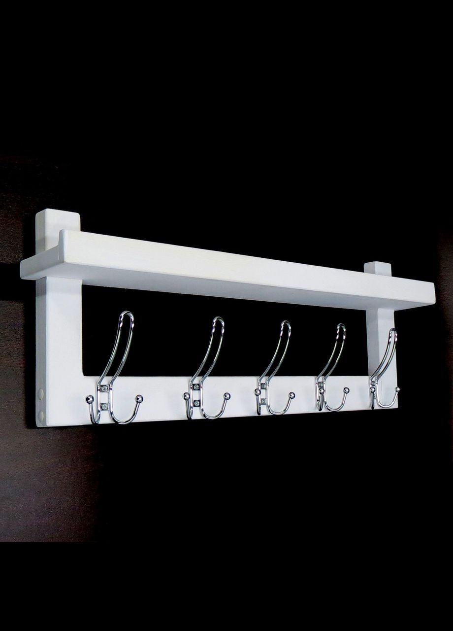 Вішалка для одягу з дерева Торонто зефір (ВДО-000420) No Brand (327868328)