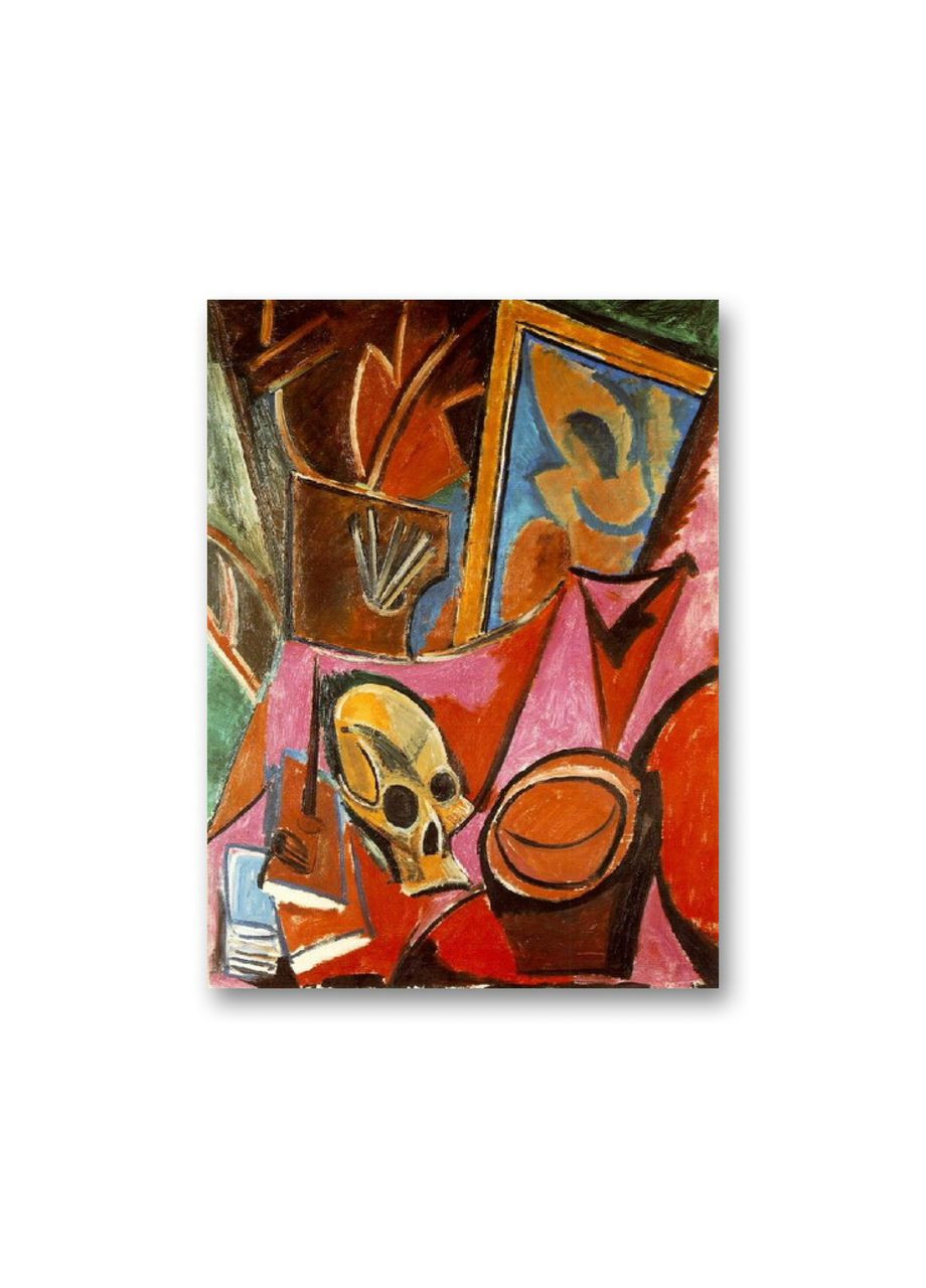 Печать на холсте Композиция с черепом Пабло Пикассо 40x60 No Brand (346495946)