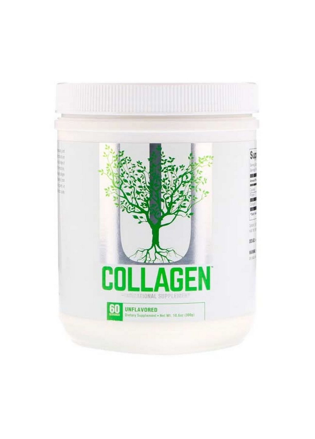 Препарат для суставов и связок Naturals Collagen, 300 грамм Universal Nutrition (293481147)
