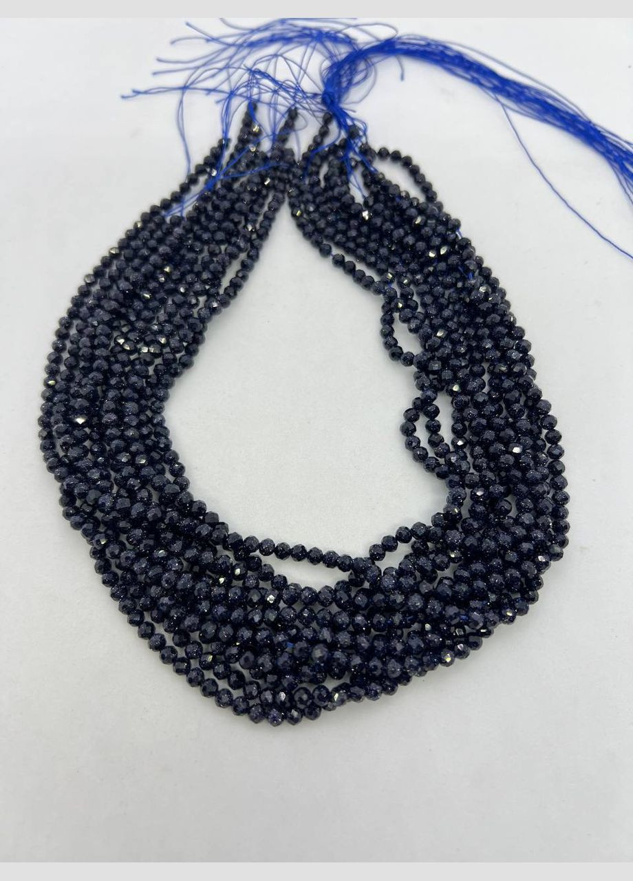 Авантюрин на нити без застежки 4 мм 40 см No Brand (327071991)