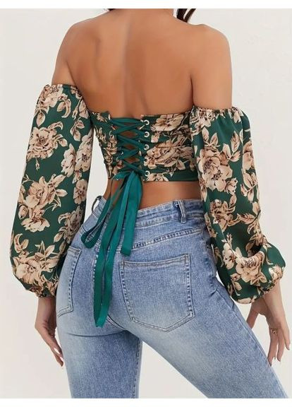 Женский корсет с открытыми плечами, на шнуровке, размер (арт. 510) No Brand (352013424)