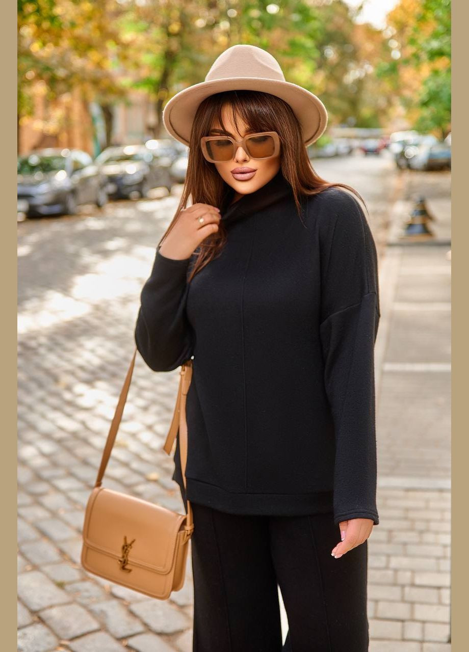 Жіночий костюм з ангори колір джинс New Trend (304989951)