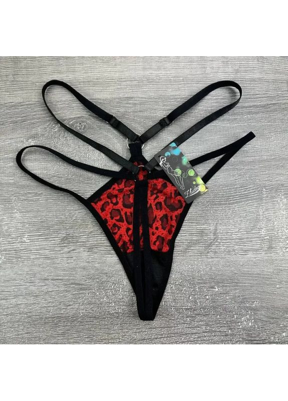 Сексуальні стрінги з подвійними лямками та відкритим доступом – регульовані No Brand (362476172)