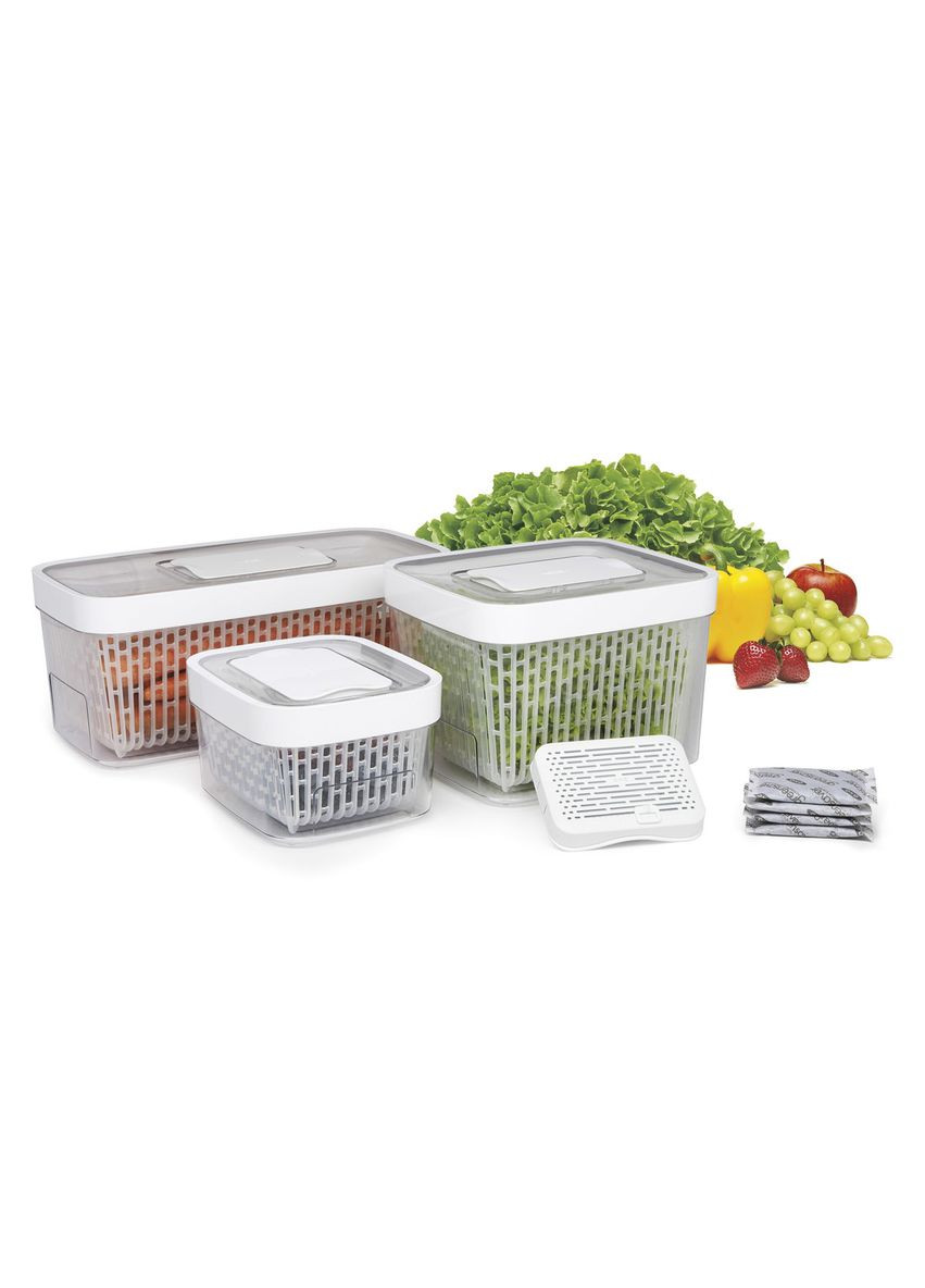 Контейнер для зберігання з клапаном FOOD STORAGE, 15х17х10 см, білий (11139900) OXO (299773192)