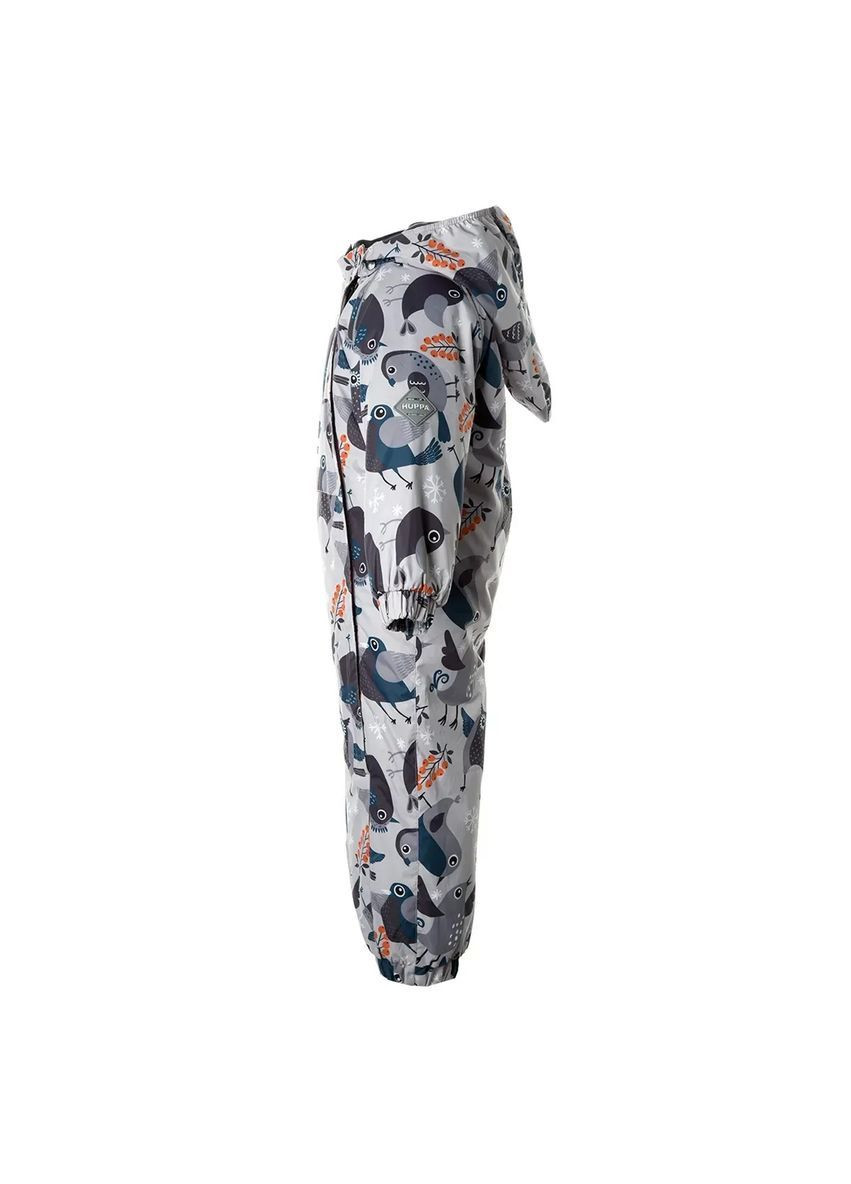 Светло-серая детский зимний комбинезон keira 1, р.74, светло-серый с принтом () Huppa 31920120-33228-074