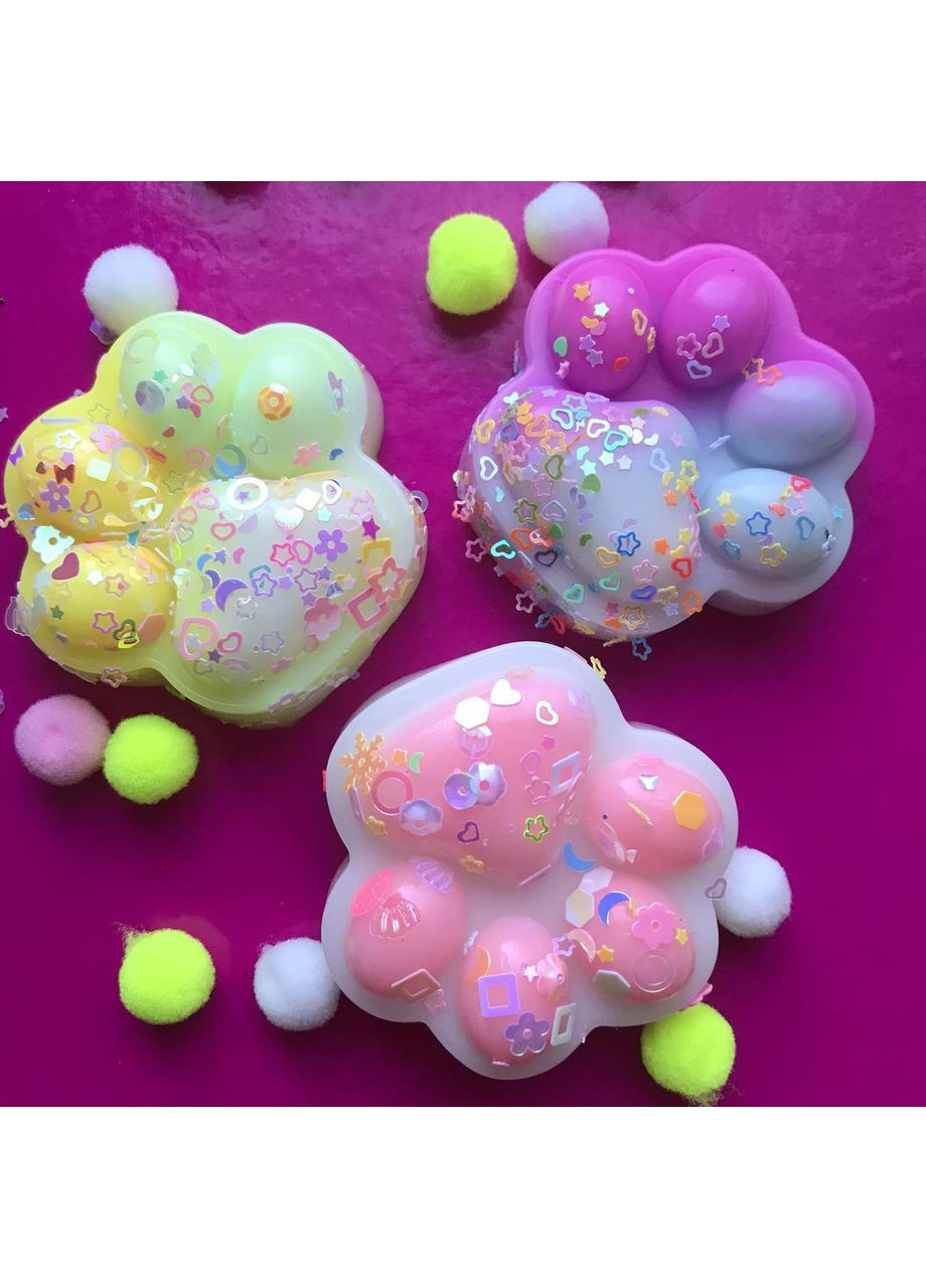 Набір (3 шт) Таба Лапка котика Іграшка (дизайн 601) Creative (355391425)