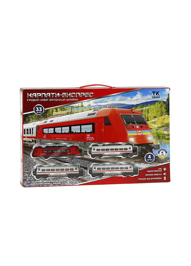 Іграшкова залізниця колір різнокольоровий CB-00239263 TK Group (319321365)