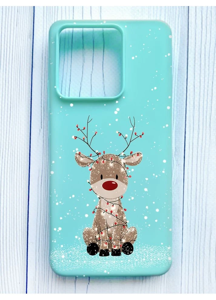 Матовый чехол на Xiaomi Redmi Note 13 4G Олень Новый год (принт 429) Creative (403246354)