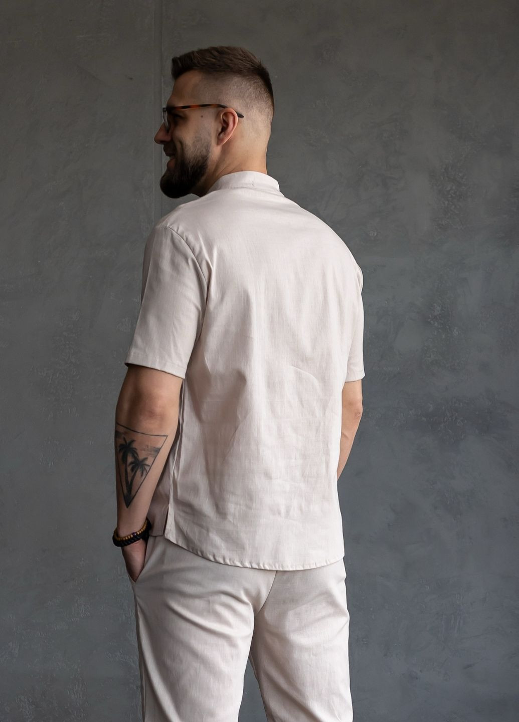 Сорочка з льону MonsterBrand (333602483)