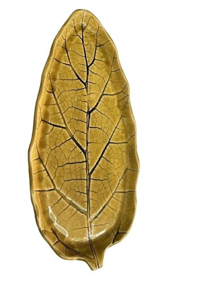 Блюдо ФЛ-3040-Л 34 см желтое Флора (322030966)