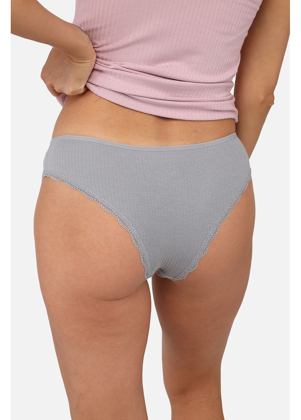 Труси бразильяно жіночі колір сірий CB-00282959 Nicoletta (357014800)