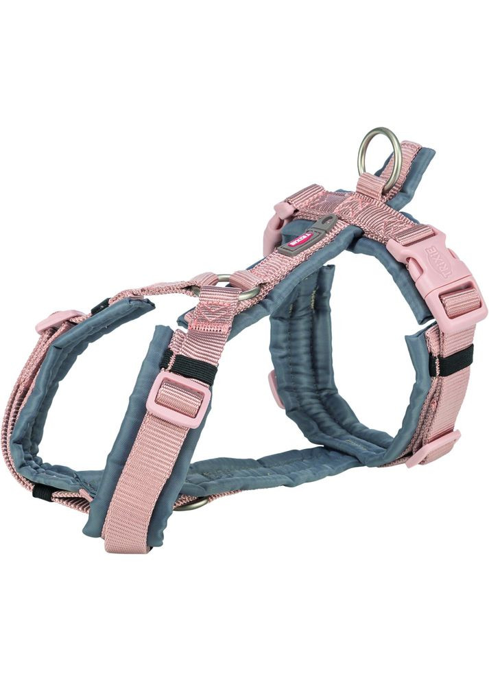 Шлейка Premium для собак треккинговая S 36–44 см 15 мм розово-серая Trixie (372504897)