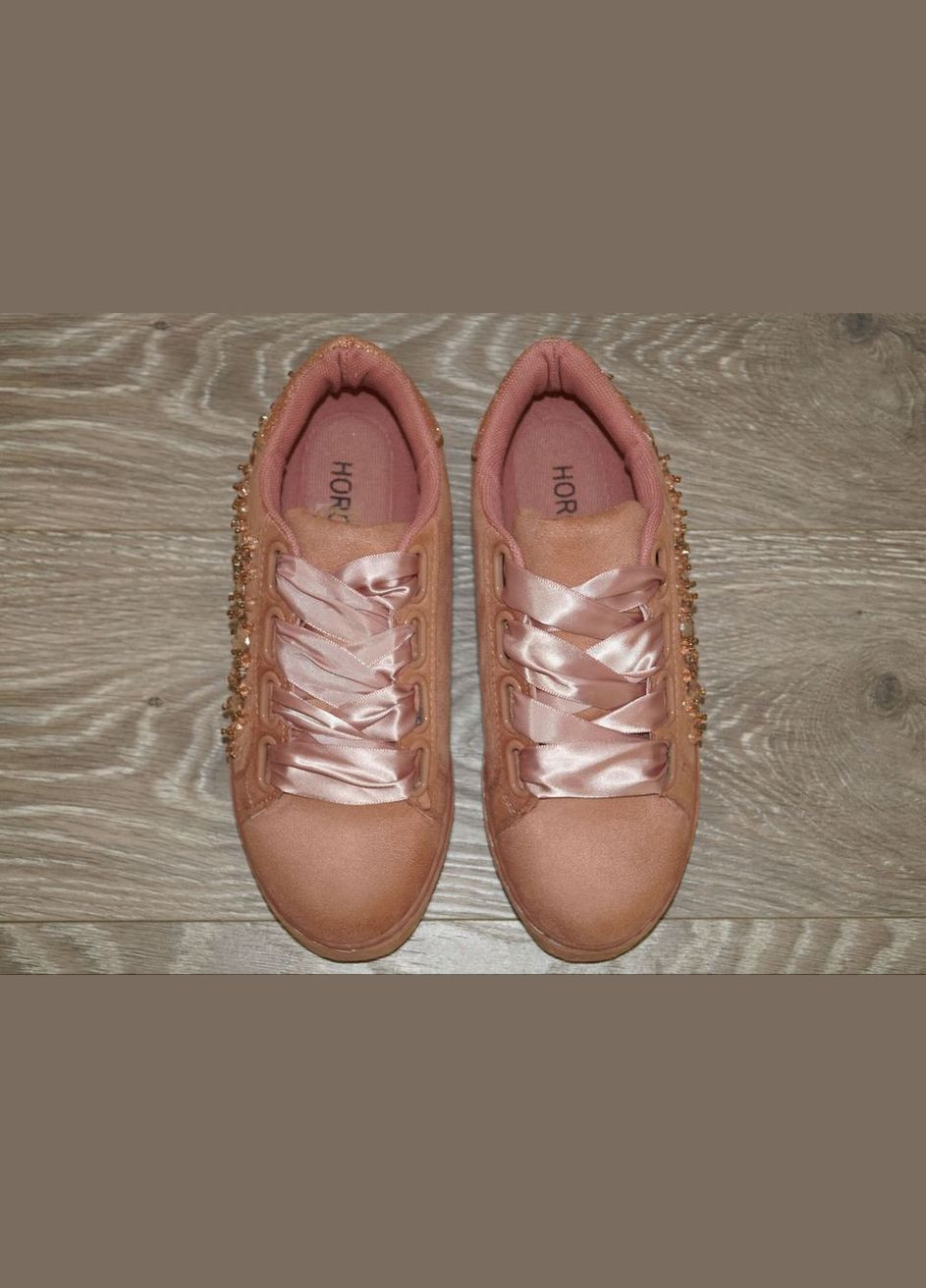 Пудровые кеды женские пудра Horoso