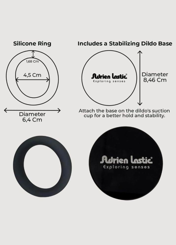 Трусики для страпона Strap-ON Harness черные Adrien Lastic (338423494)