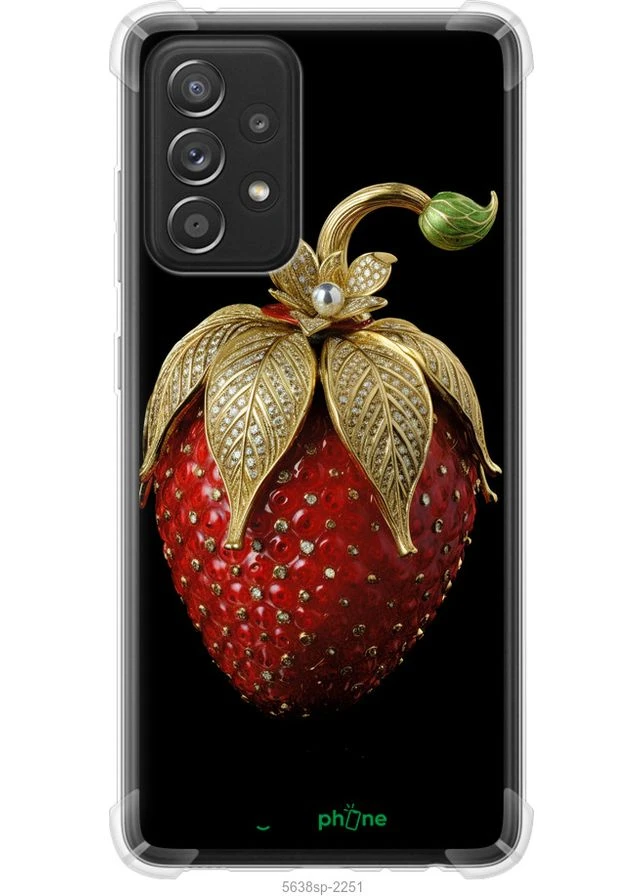 Чехол на Samsung Galaxy A52 Клубника v3 "5638sp-2251-70447" Endorphone (370669617)