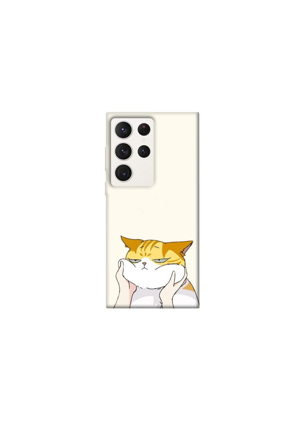 Чехол на Samsung Galaxy S23 Ultra Cat bun Frontalka (351381378)