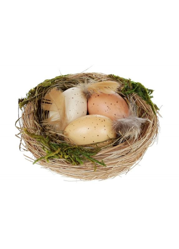 Декор великодній Гніздечко, 10см No Brand (321987592)
