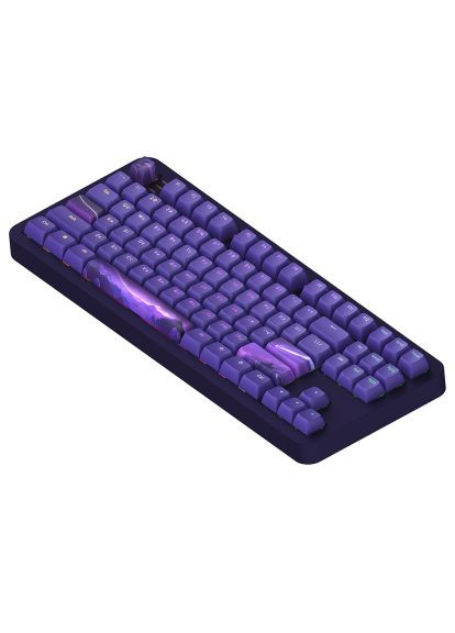 Клавіатура (DPKB_CELESTIAL_87_ANSI_UA) Dark Project ALU87 Celestial ABS RGB Mech G3MS Voidstone Violet (366159558)