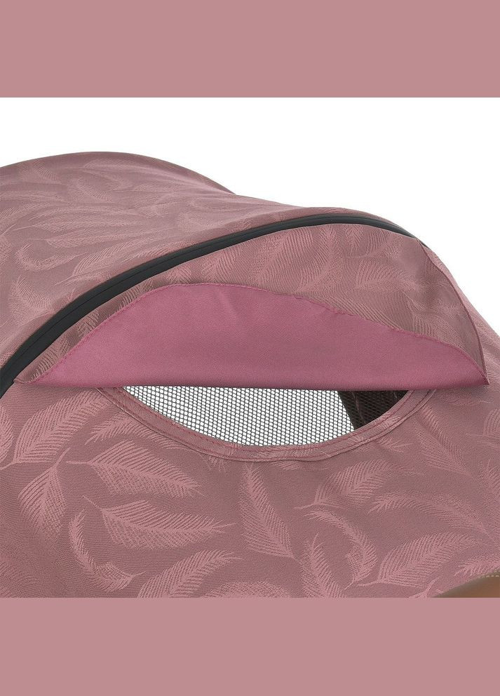Коляска детская DYNAMIC PRO Special Pink прогулочная с чехлом дождевиком и москитной сеткой Розовая с перышками (ME 1053G-2) El Camino (334338198)