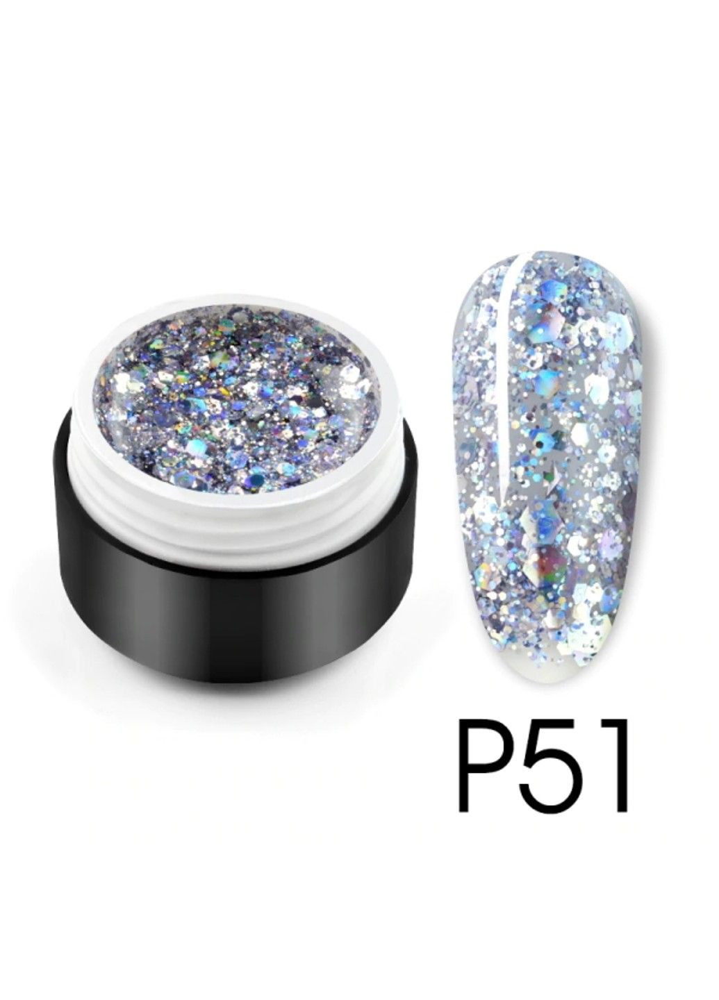Shaped Sequin Color Gel MagicNail (292734096)