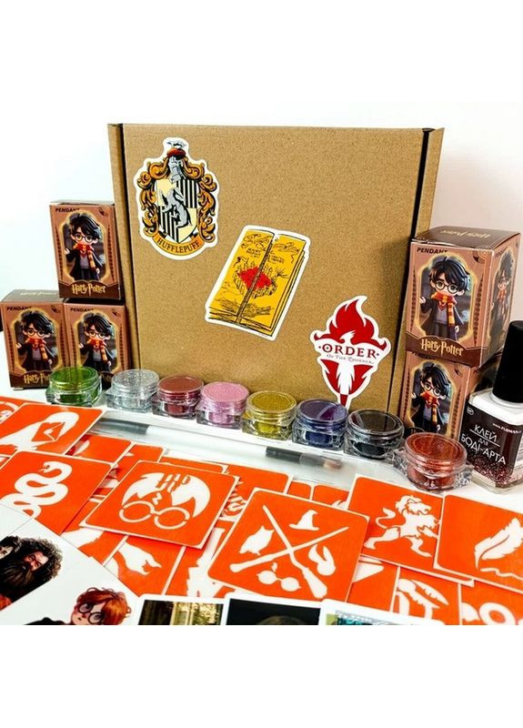 Подарунковий набір "Магічний подарунок від Гоґвортсу" gift-box-potter-5kids Fresh Tattoo (369980691)