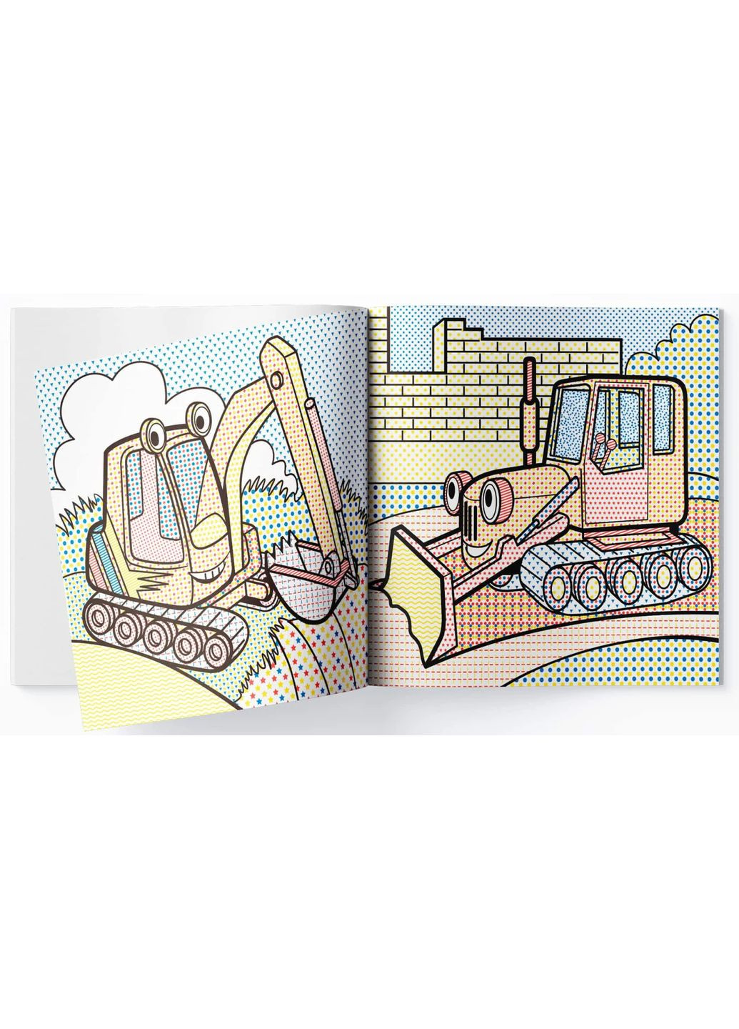 Водные раскраски. Строительная техника Кристал Бук (370052197)