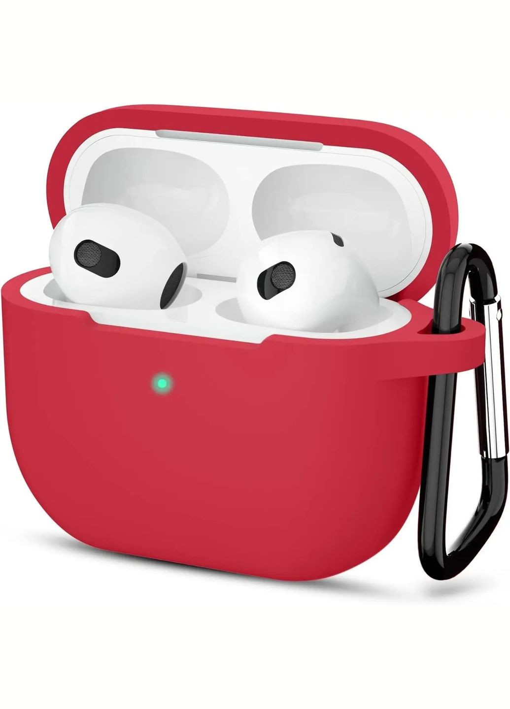 Чохол для навушників Apple силіконовий Червоний Epik AirPods 3 (295270538)