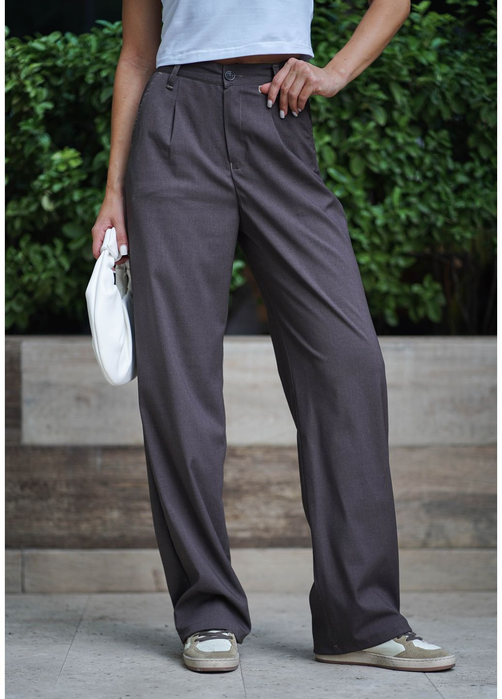 Штаны палацо женские классические брюки прямые Placo Teamv (365856082)