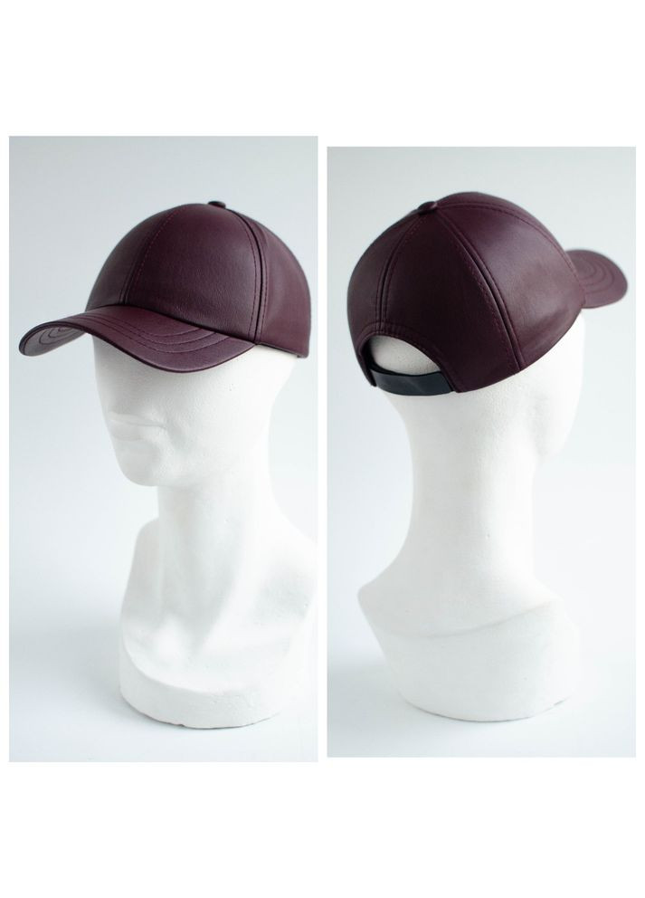 Бейсболка екошкіра (Бордо) Kent&aver 13958 (311505742)