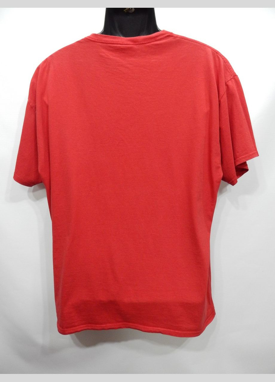 Червона чоловіча футболка оригінал р.52 040fml (тільки в зазначеному розмірі, тільки 1 шт.) Fruit of the Loom